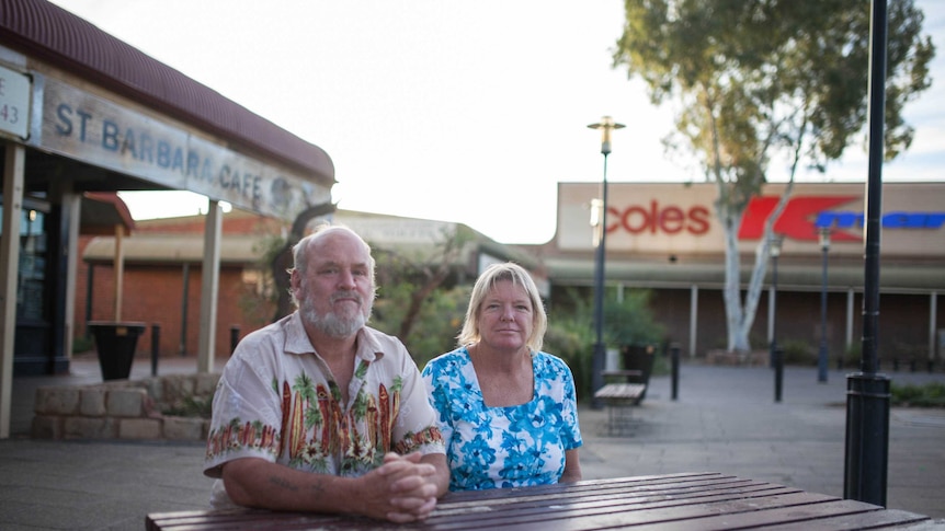 Kambalda residents Vic and Di Savill are on the cashless welfare card and say it's made life more difficult.