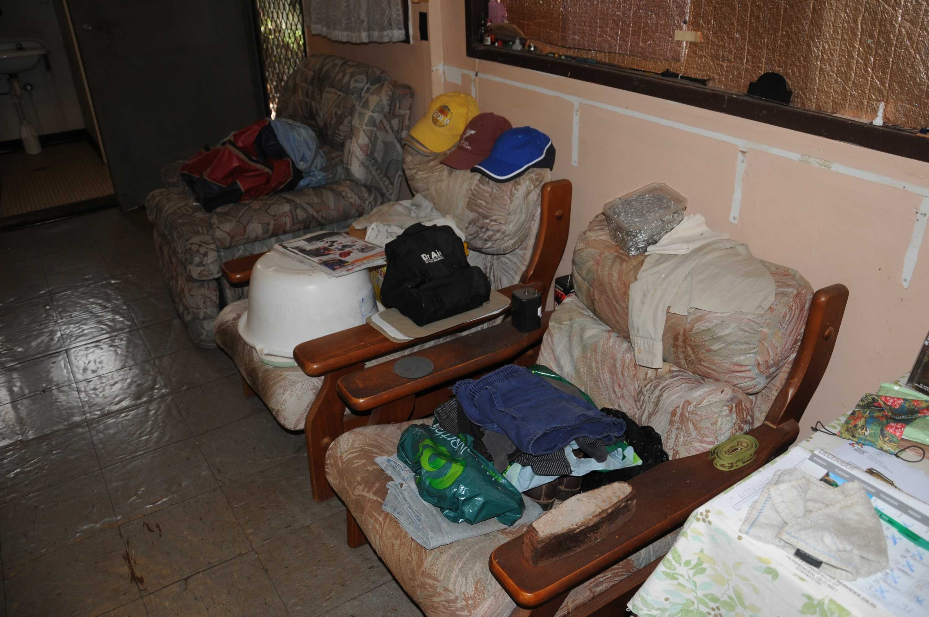 Paddy Moriarty's Larrimah house contained a series of clues which led