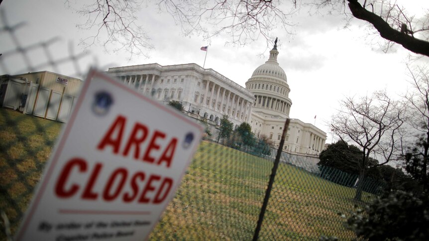 US Capitol building is seen during the third day of a government shutdown in Washington, US January 22, 2018.