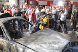 Bomb blast in outside Damascus's main courthouse