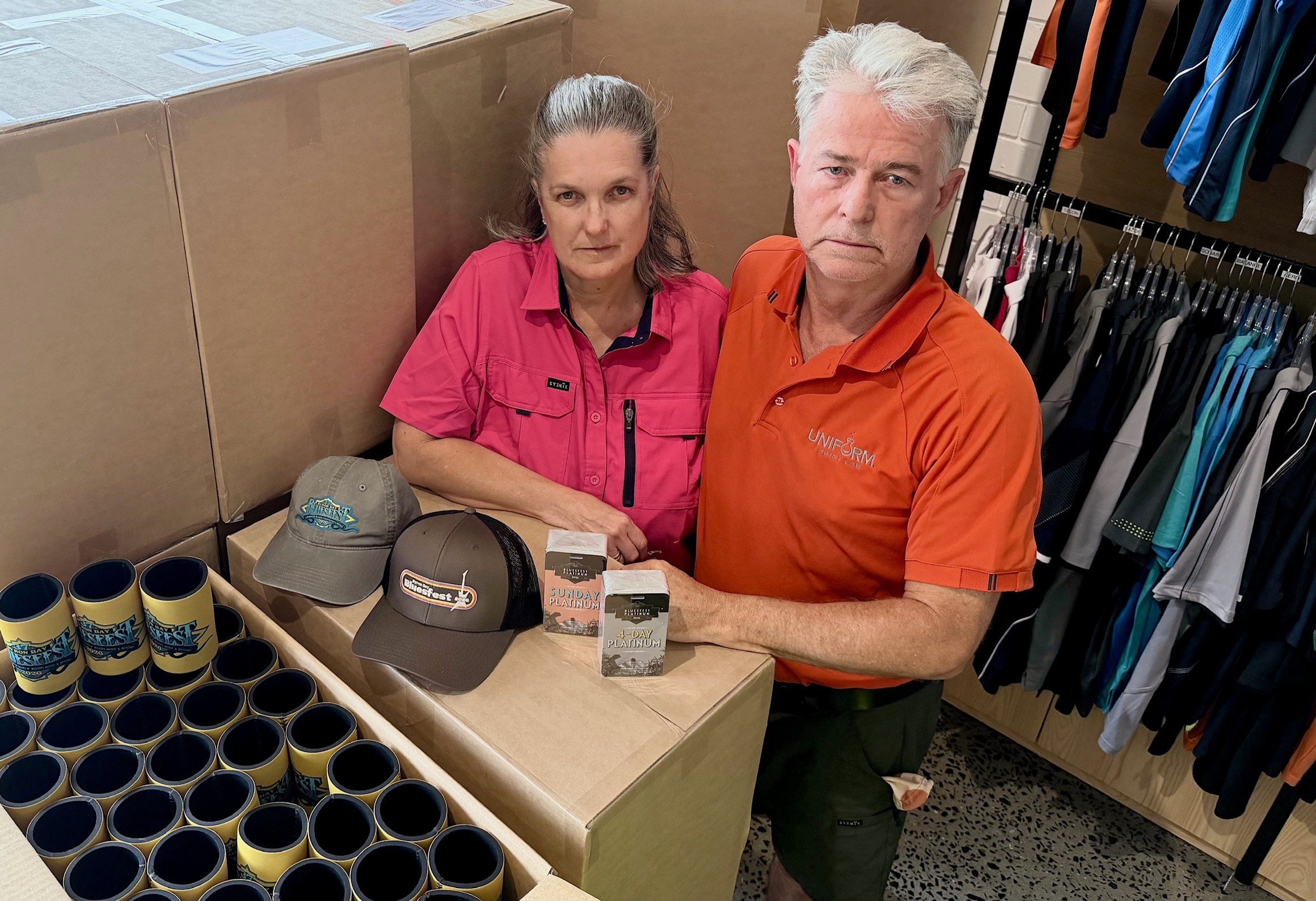 Bluesfest collapse 'gut-wrenching' for supplier left $65k out of pocket