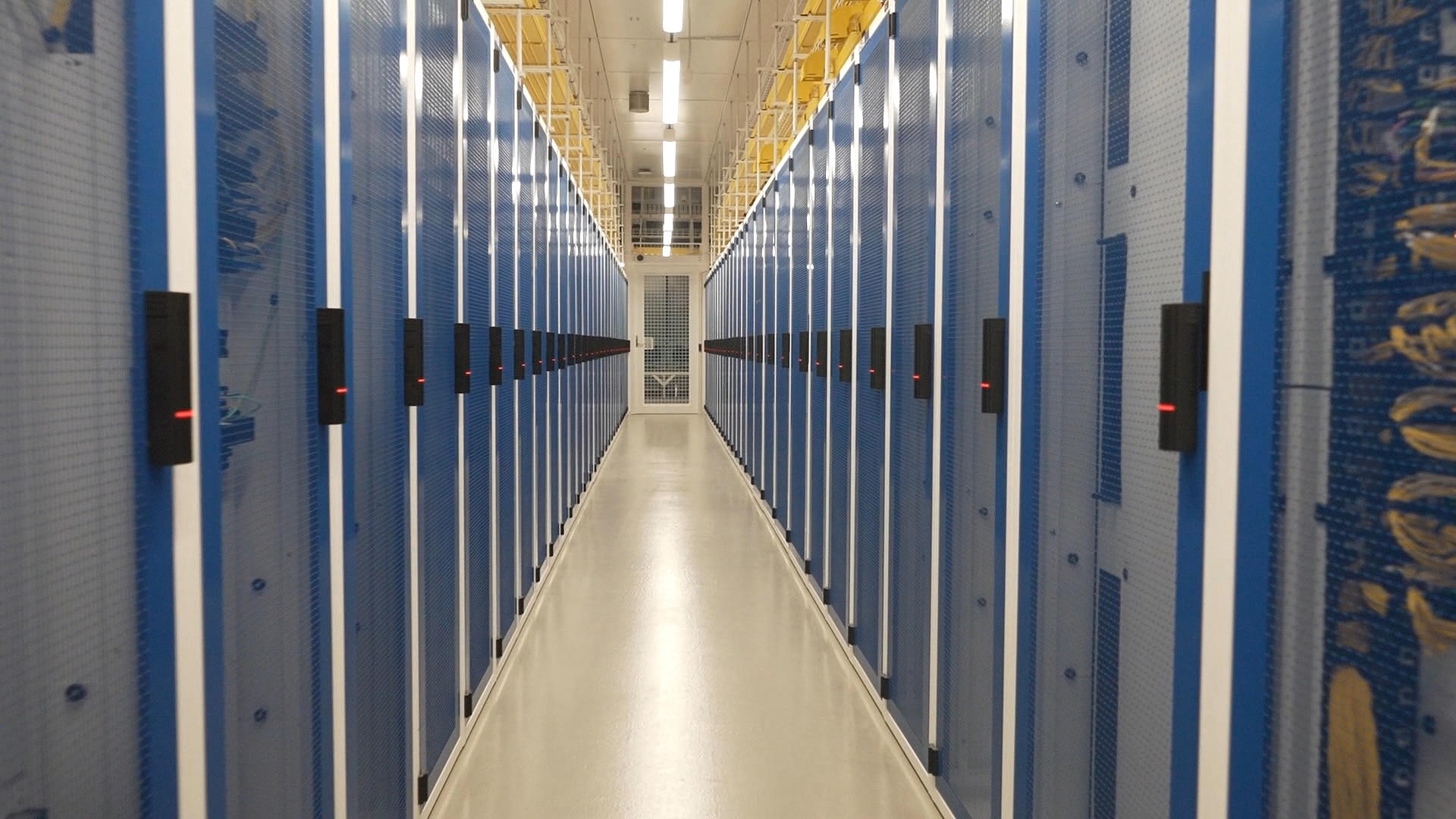 Inside a data centre
