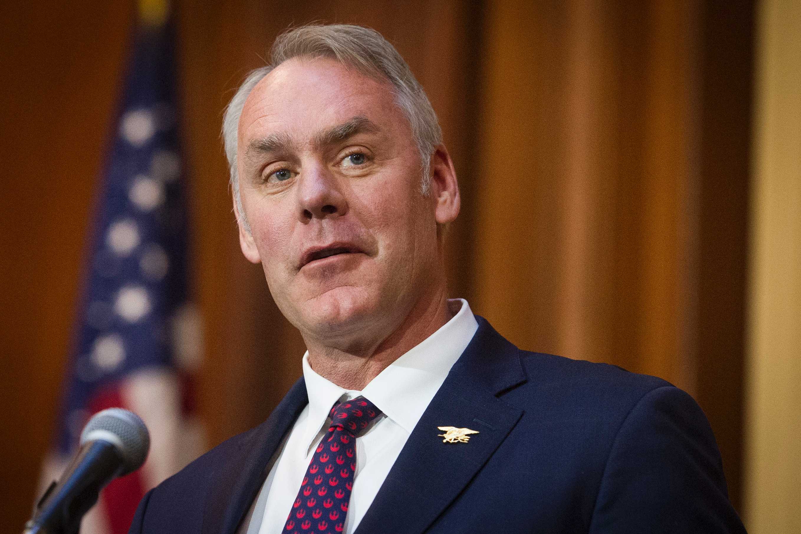 US Interior Secretary Ryan Zinke To Step Down, Donald Trump Says, Amid ...