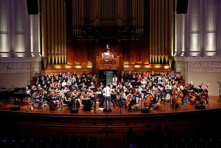 An image of the Queensland medical orchestra