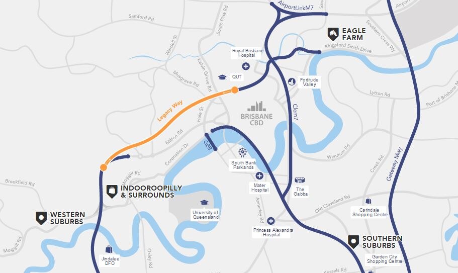 Legacy Way More than 20,000 pedestrians take to Brisbane's new 1.5