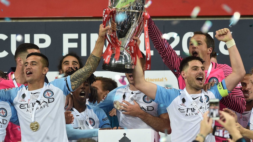 Bruno Fornaroli and Tim Cahill lift FFA Cup