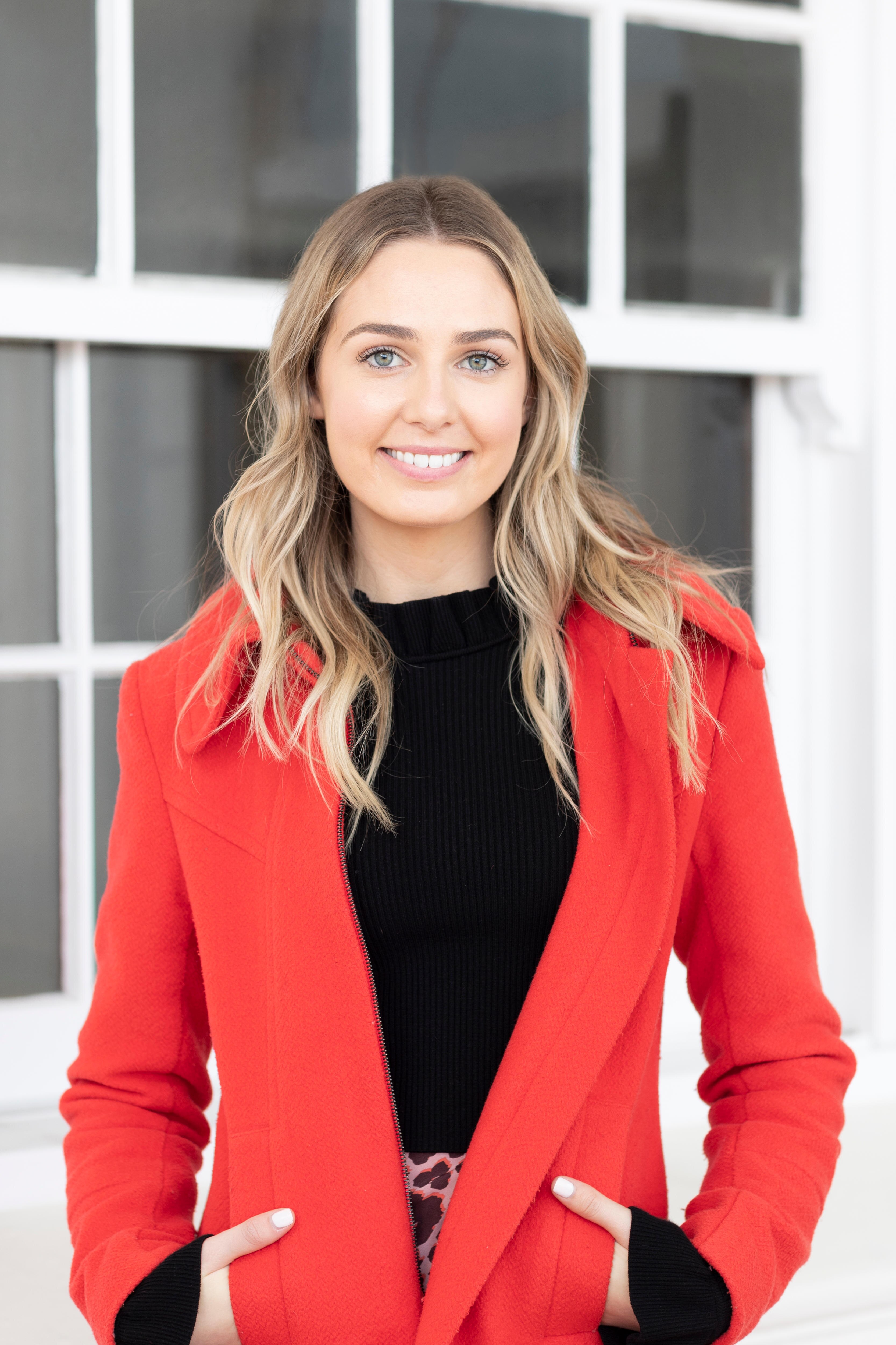 Portrait of Briana Lees, researcher at the Matilda Centre, University of Sydney