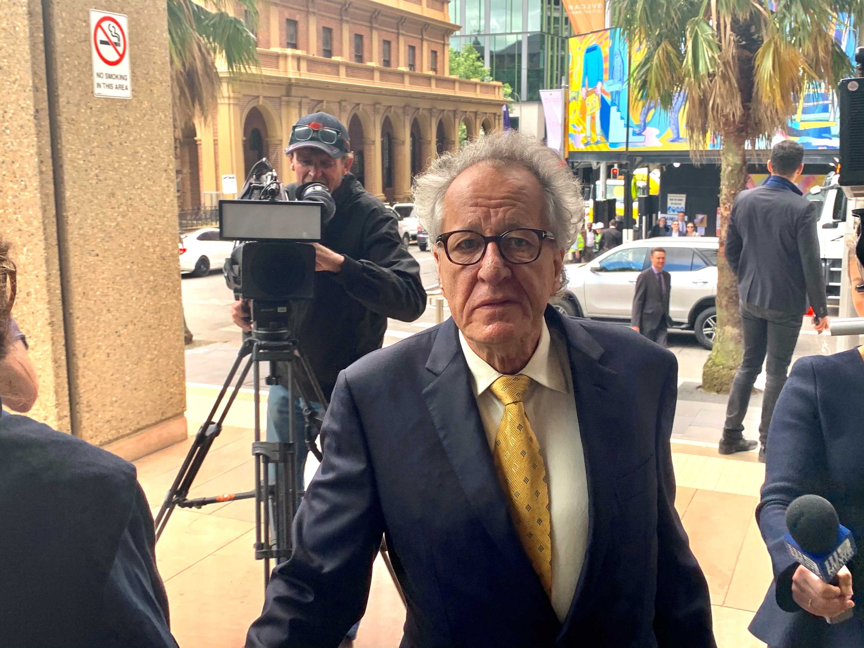 Geoffrey Rush's barrister says newspaper's lawyer tried to bring his ...