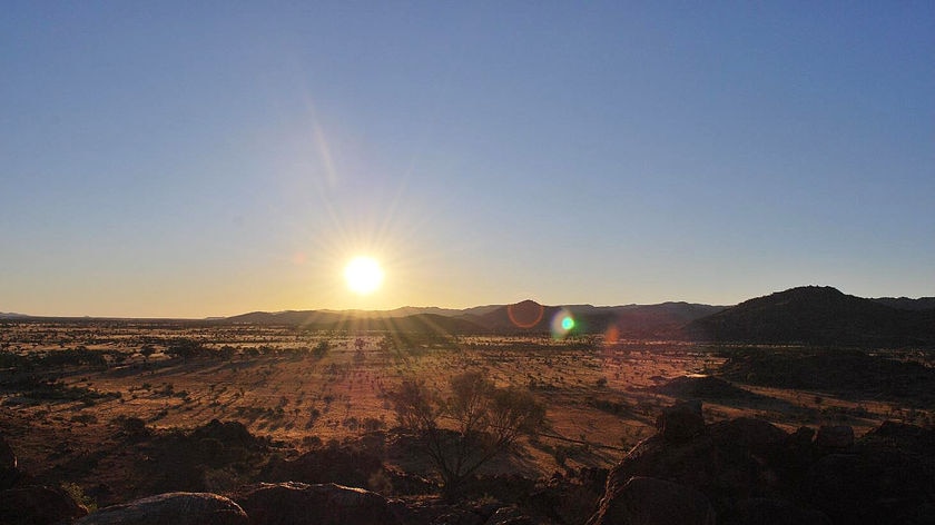 Sunset in the APY Lands