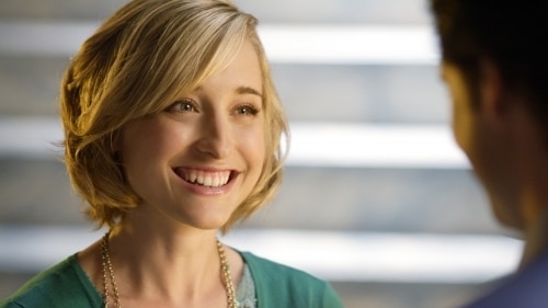 Allison Mack in 2001 on Smallville