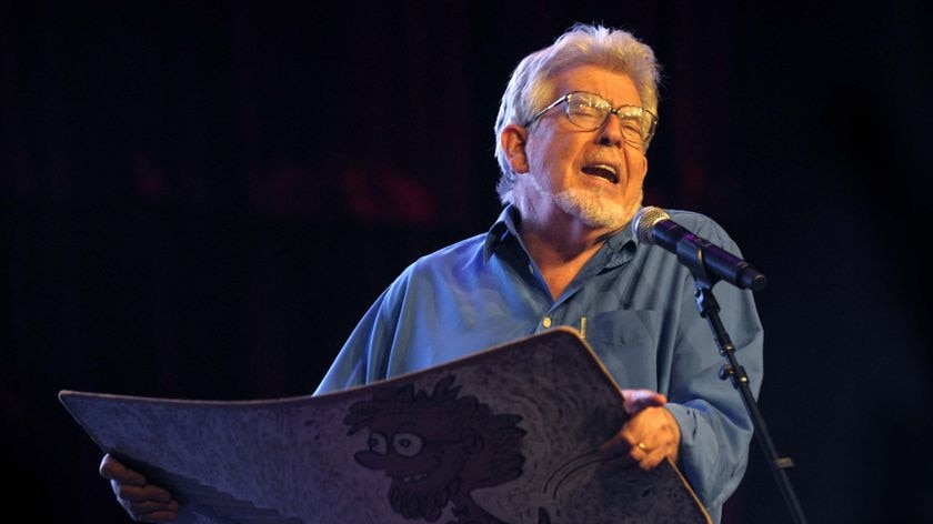 In the Hall of Fame: Rolf Harris.