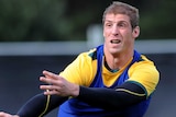 Dan Vickerman at training