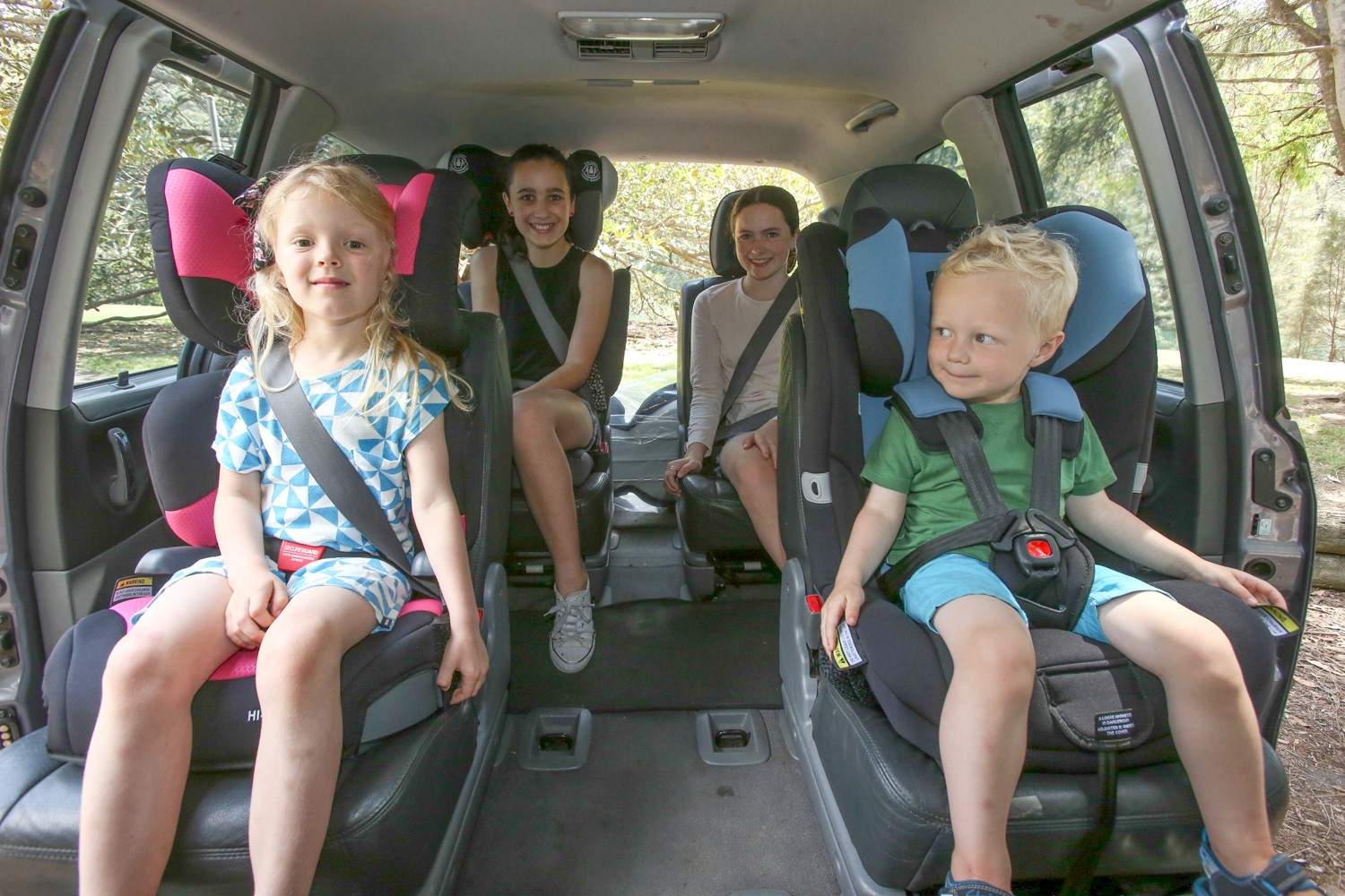 up to what age should a child be in a car seat