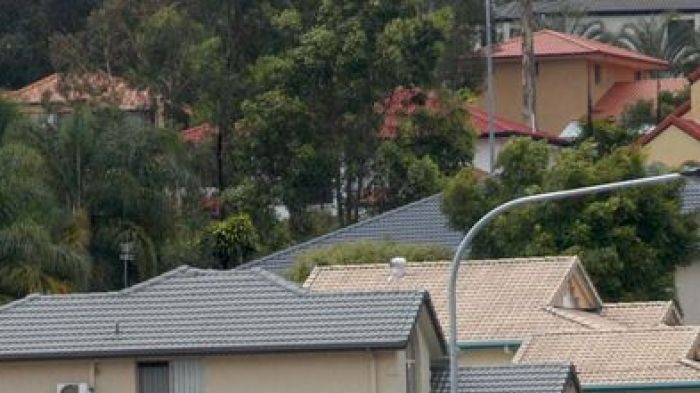 Houses in a Gold Coast suburb.