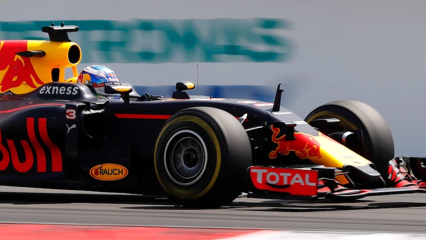 Daniel Ricciardo at the Malaysian Formula One Grand Prix