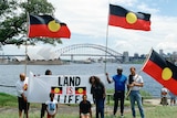 Land rights protest