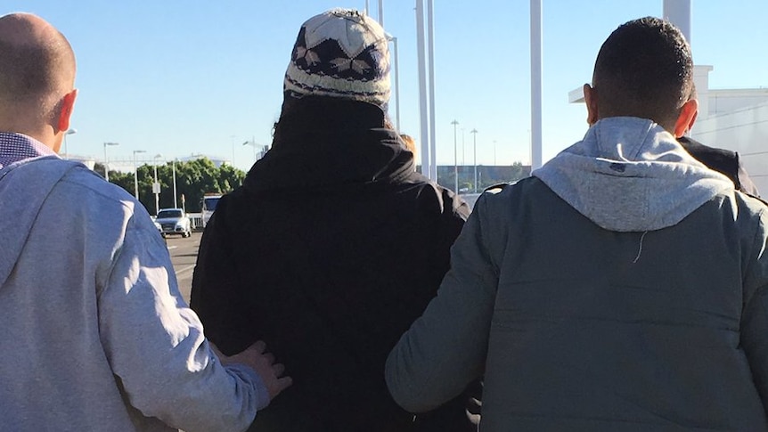 NSW Police have arrested a man allegedly attempting to leave for Syria, at Sydney Airport.