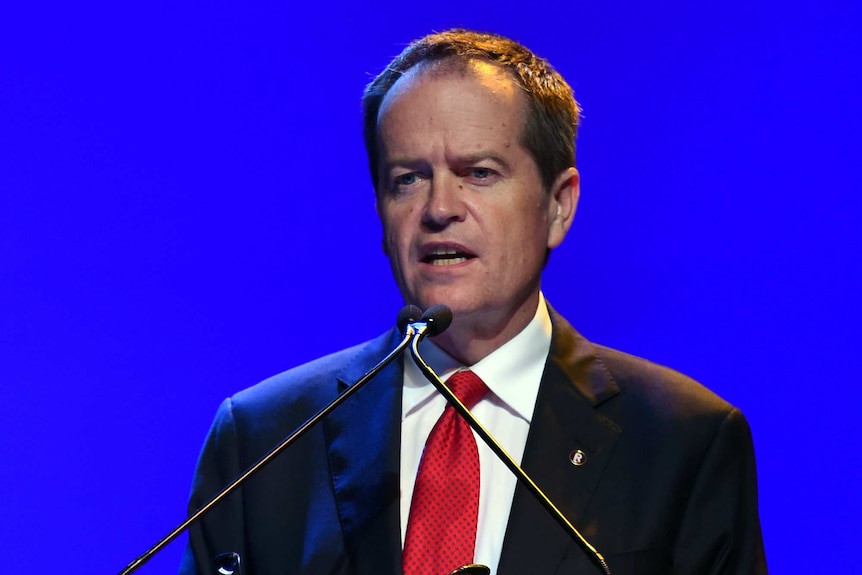 Opposition Leader Bill Shorten