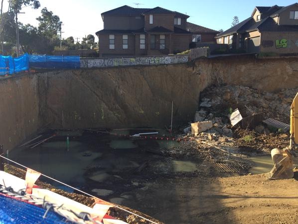 Mount Waverley construction site collapse