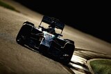 Lewis Hamilton speeds away during Australian Grand Prix practice