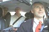 Norwegian prime minister Jens Stoltenberg goes undercover as cab driver