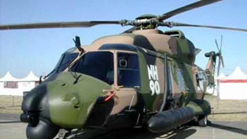 The MRH90 Helicopter fleet has been grounded
