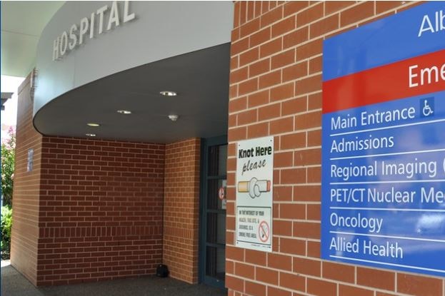 albury hospital entrance 