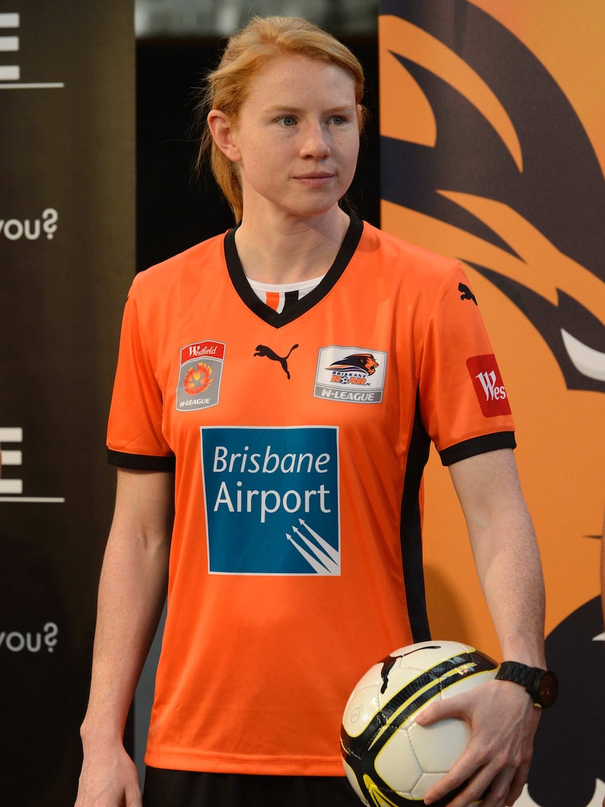 Brisbane Roar W-League player Clare Polkinghorne
