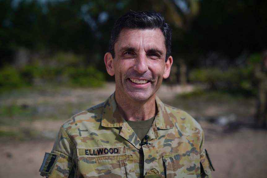 A portrait of the Australian Army officer Major General Jake Ellwood