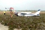 Broome emergency plane landing