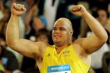 Out of action: Scott Martin will be unable to defend his discus gold from the Melbourne 2006 Games.