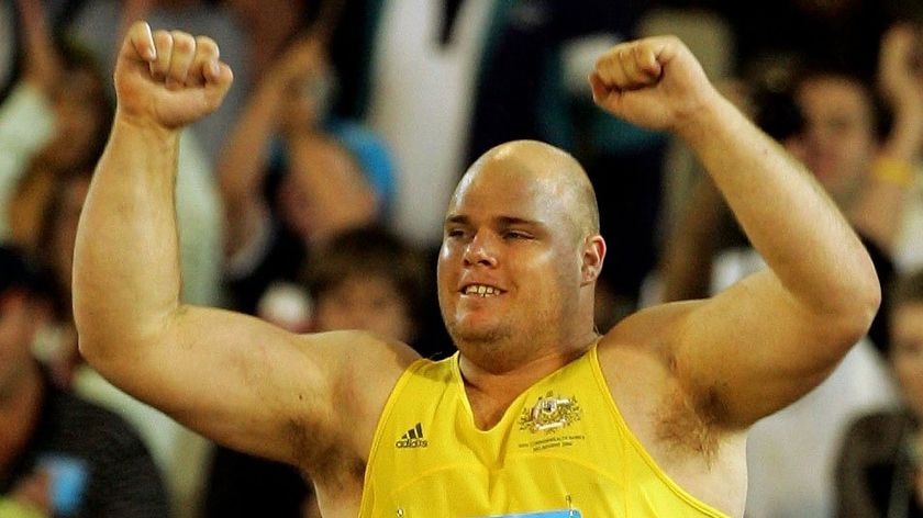 Out of action: Scott Martin will be unable to defend his discus gold from the Melbourne 2006 Games.