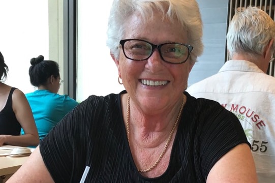 A photo of Australian woman Jan Burgess smiling.