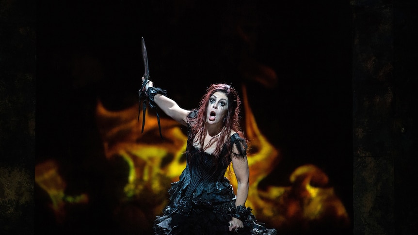 Sondra Radvanovsky in the title role of Cherubini's opera Medea. (Image: Sipplied Met Opera. Photograph: Marty Sohl
