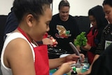 Pacific Islander teenagers take part in Healthy Cooking workshops in Logan