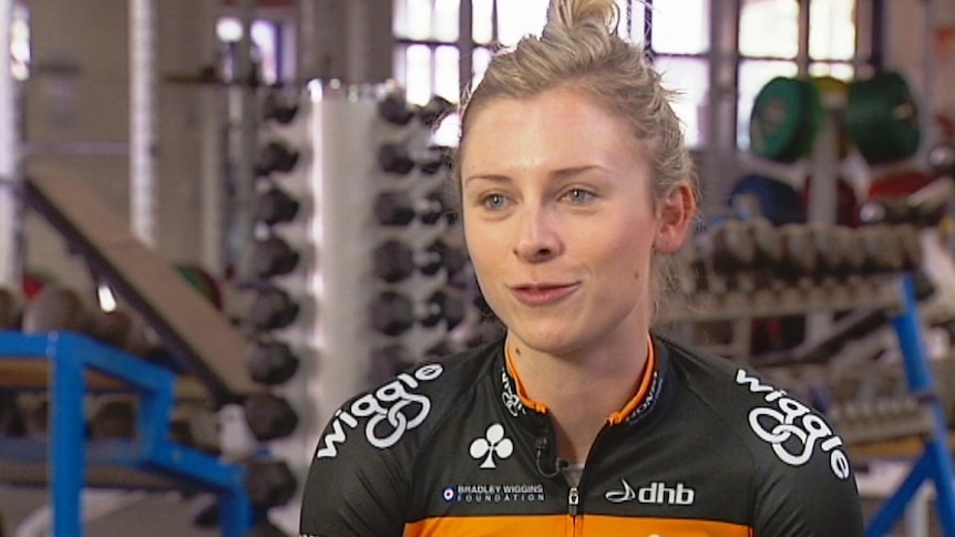 Woman cyclist and Commonwealth Games gold medallist Annette Edmondson