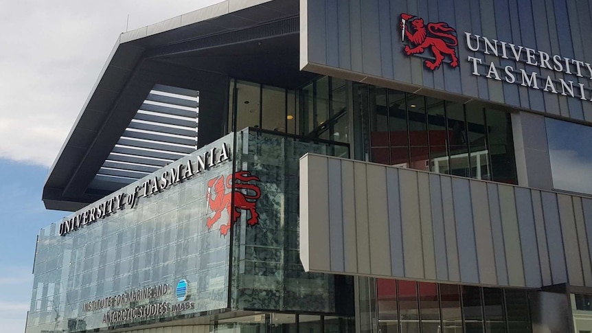 Exterior of University of Tasmania's Institute of Marine and Antarctic Studies campus.