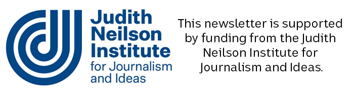 Blue Judith Nielson Institute logo