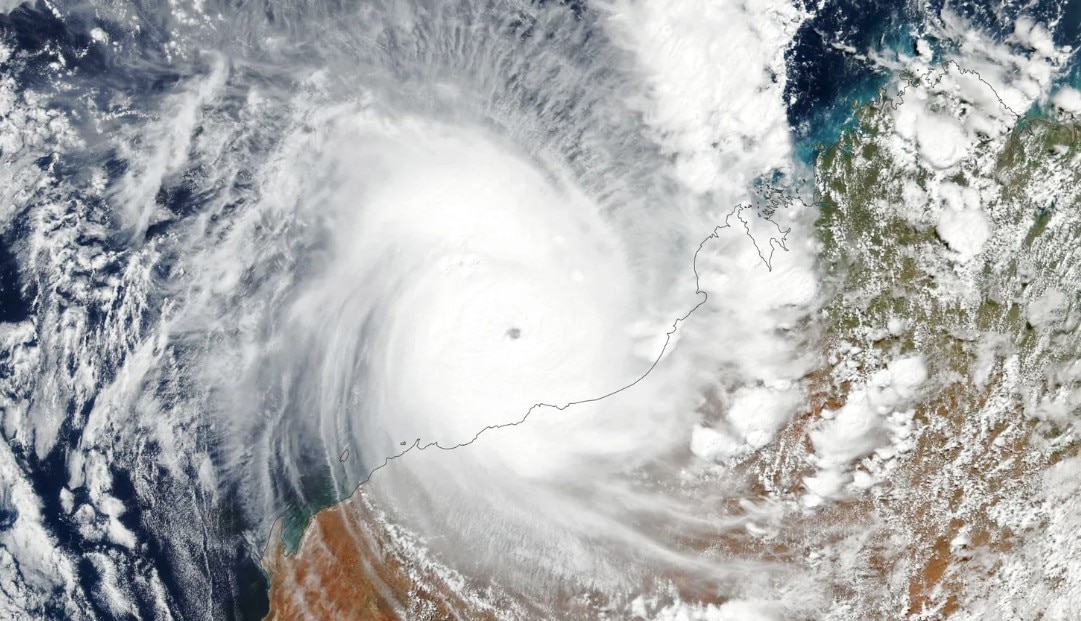 A cyclone map from 2023