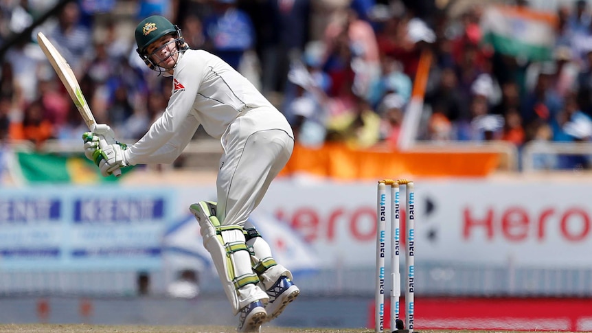 Peter Handscomb clips finely