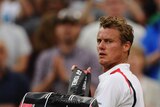 Lleyton Hewitt... Roger Federer insists the Aussie battler is still around and capable of beating anybody on his day.