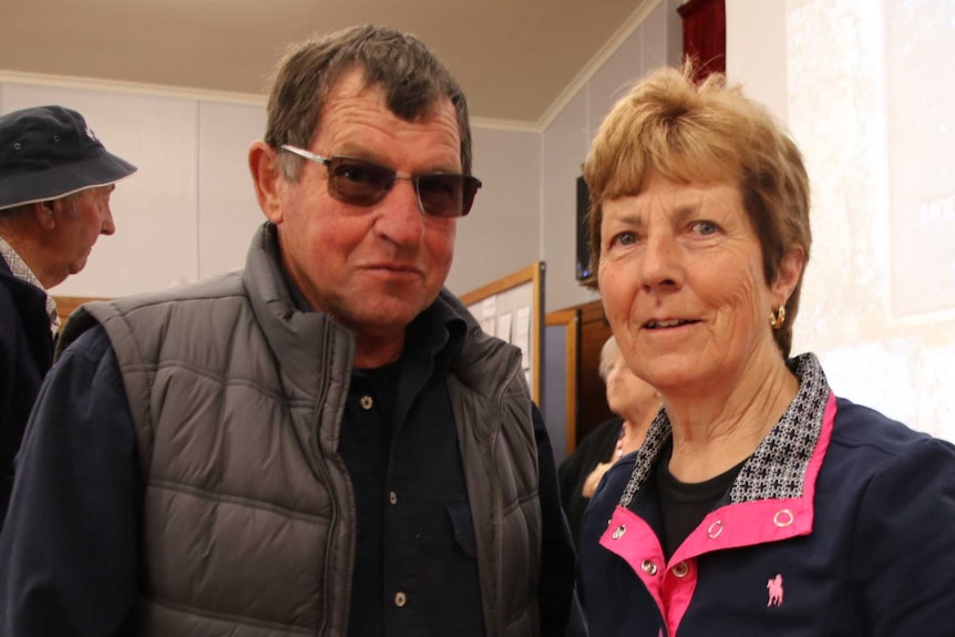 Kelvin and Margaret Howe, founding members of the Mountain Hut Preservation Society of Tasmania.