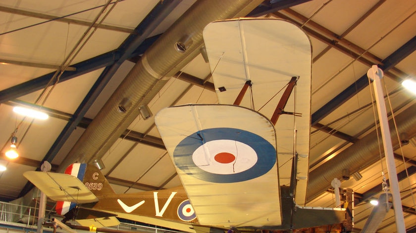 The rare SE5a will be displayed in a dramatic flying position within Anzac Hall.