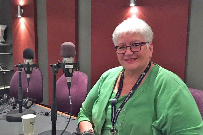 Transforming Health boss Vickie Kaminski in the 891 ABC Adelaide studio