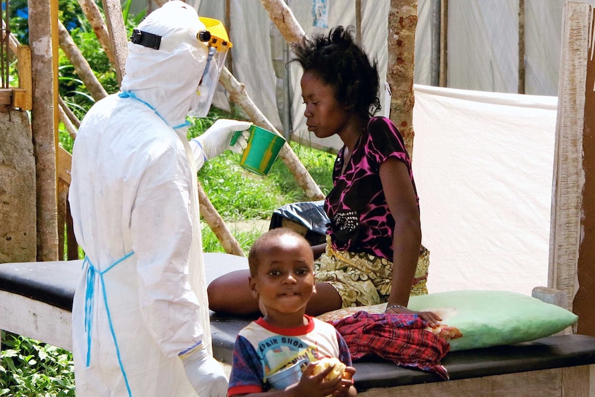 Ebola patient in Kenema