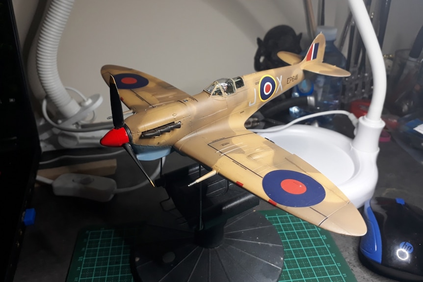 A model Spitfire Mk VC