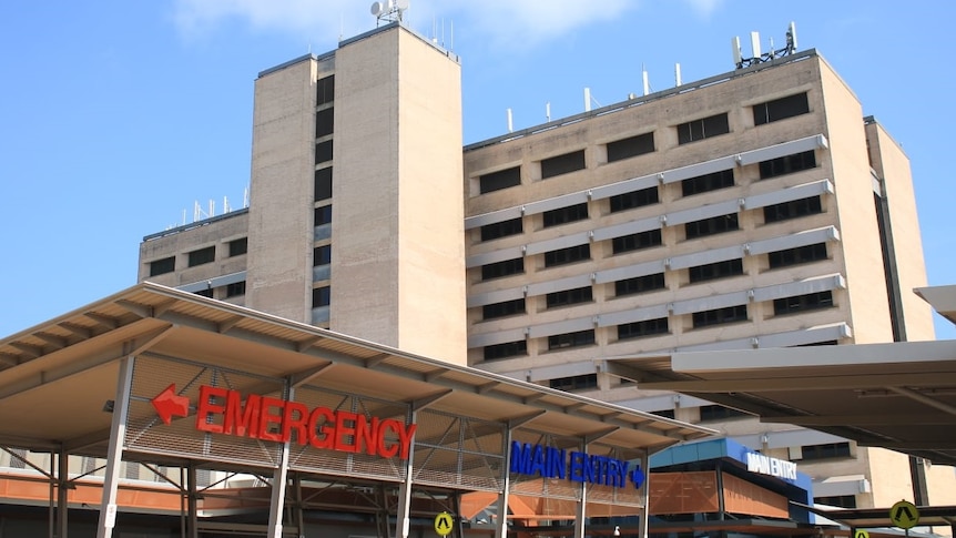 The emergency wing of the Royal Darwin Hospital.
