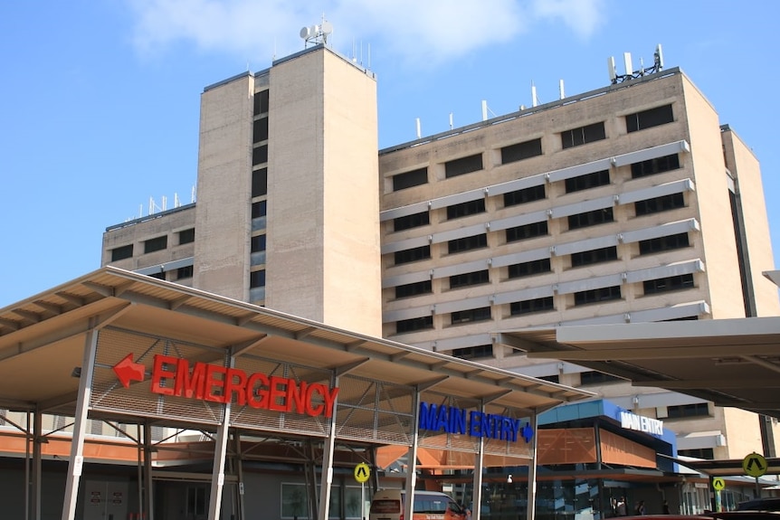 The emergency wing of the Royal Darwin Hospital.