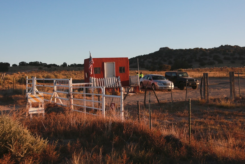 Set of the film 'Rust' where Alec Baldwin shot someone