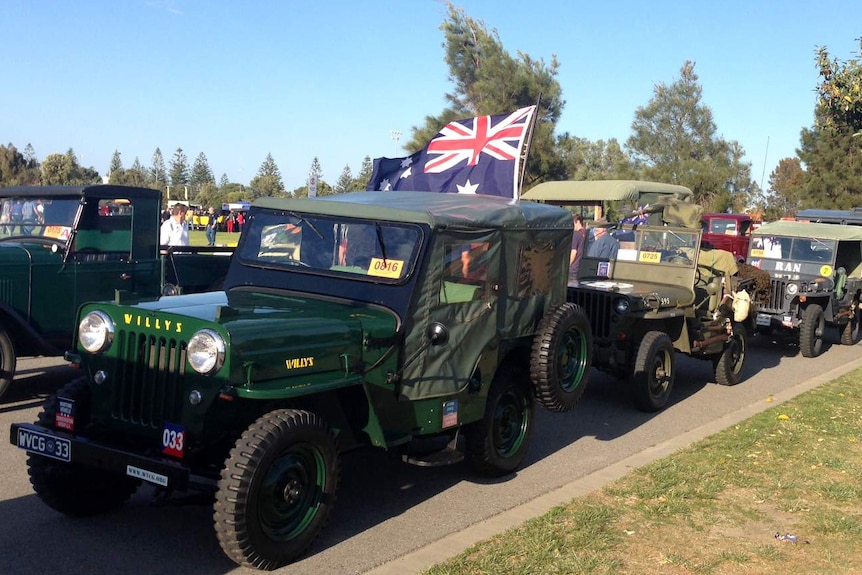 Bay to Birdwood military vehicles